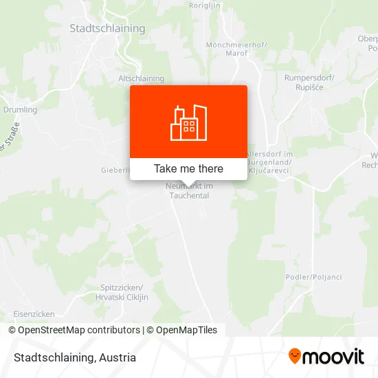 Stadtschlaining map