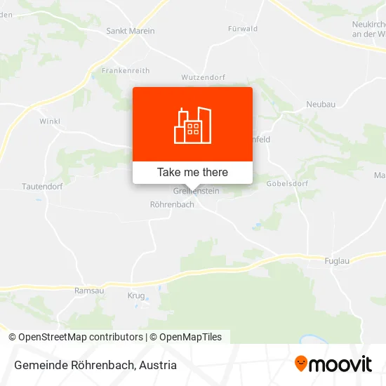 Gemeinde Röhrenbach map