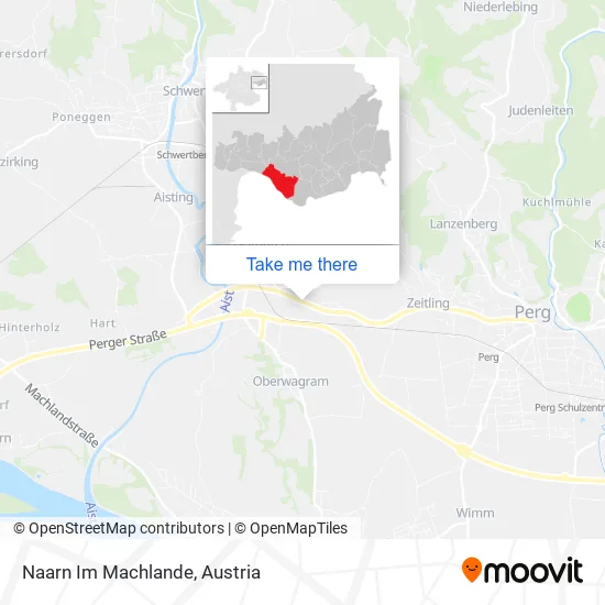 Naarn Im Machlande map