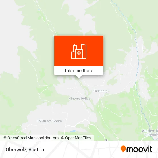 Oberwölz map
