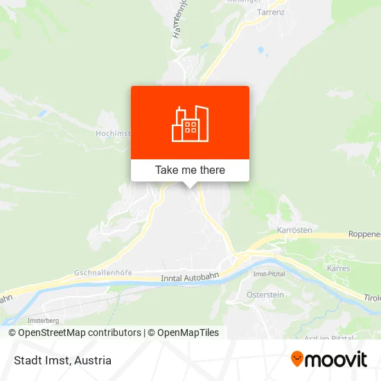 Stadt Imst map