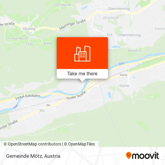 Gemeinde Mötz map