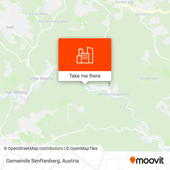 Gemeinde Senftenberg map