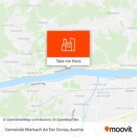 Gemeinde Marbach An Der Donau map