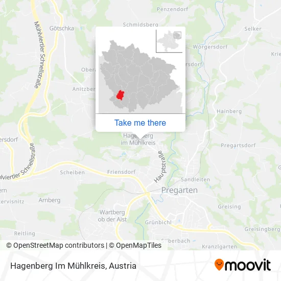 Hagenberg Im Mühlkreis map