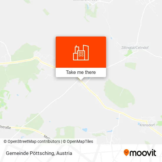 Gemeinde Pöttsching map