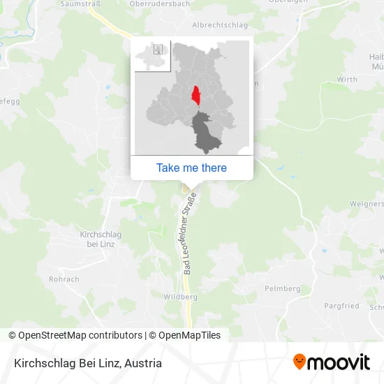 Kirchschlag Bei Linz map