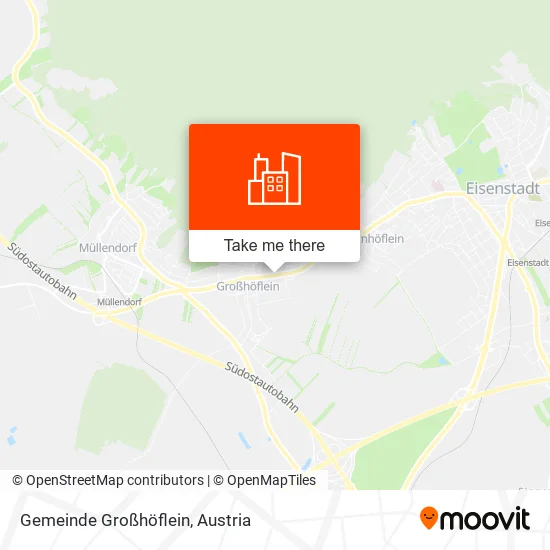 Gemeinde Großhöflein map