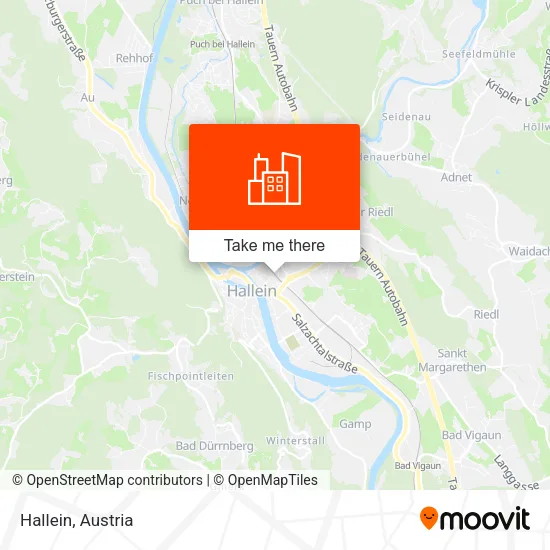 Hallein map