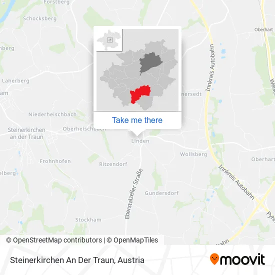 Steinerkirchen An Der Traun map