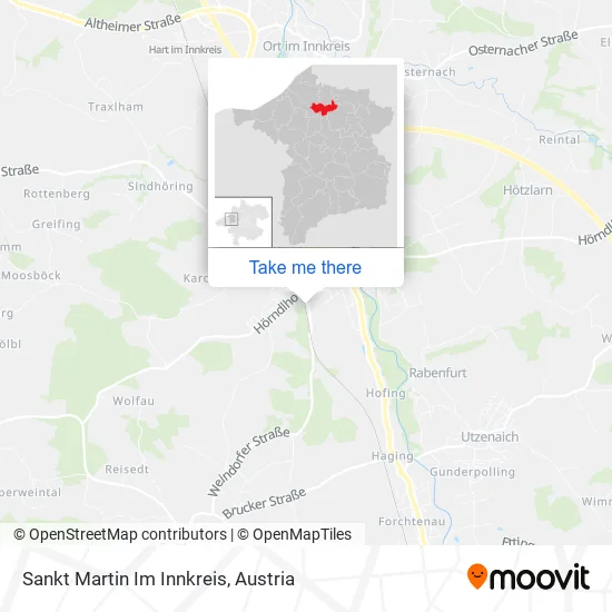 Sankt Martin Im Innkreis map