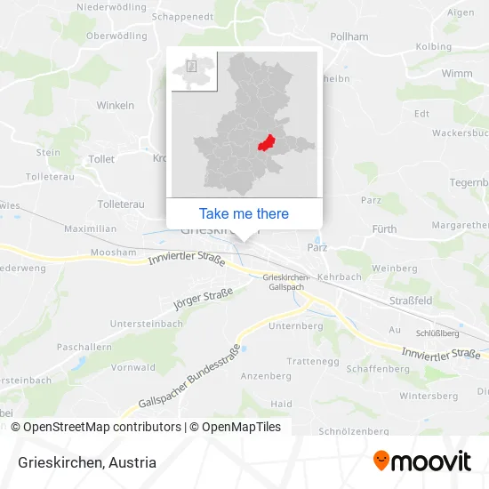 Grieskirchen map