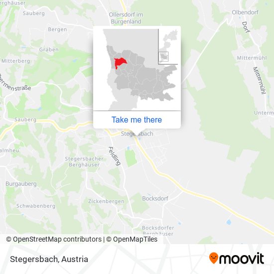 Stegersbach map