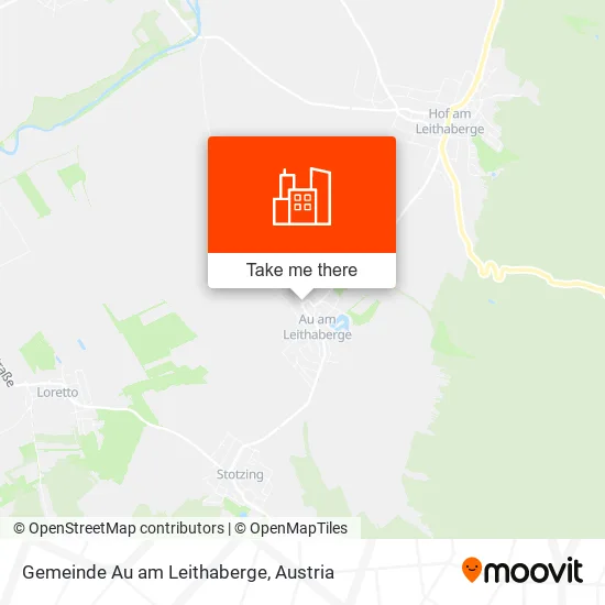 Gemeinde Au am Leithaberge map