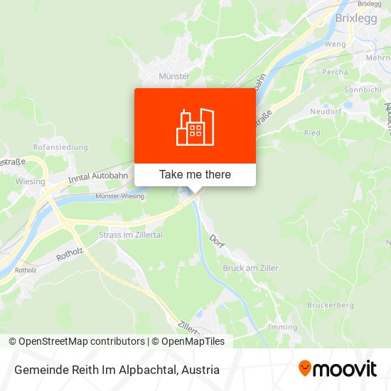 Gemeinde Reith Im Alpbachtal map