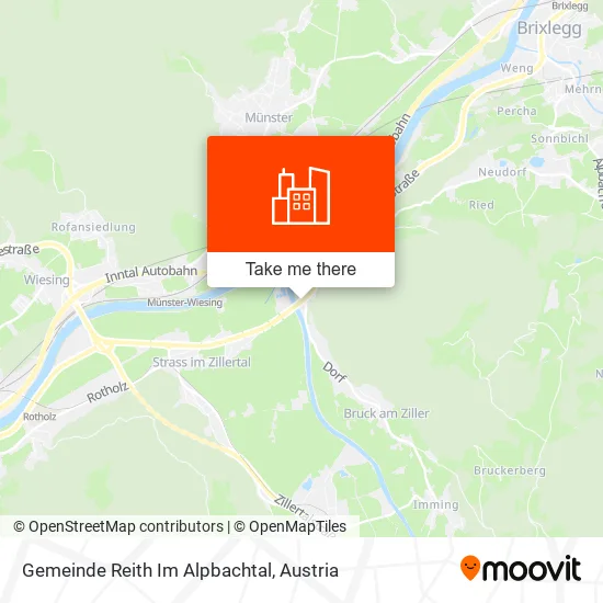 Gemeinde Reith Im Alpbachtal map