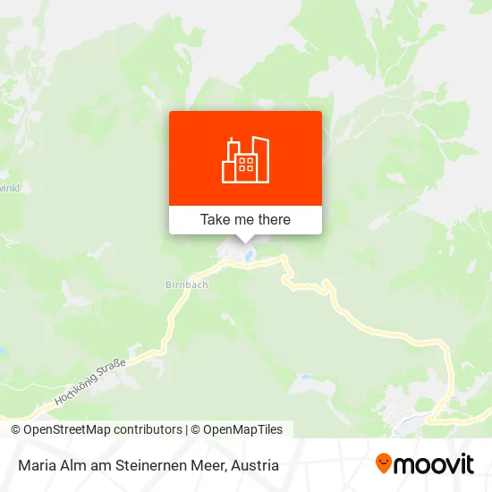 Maria Alm am Steinernen Meer map