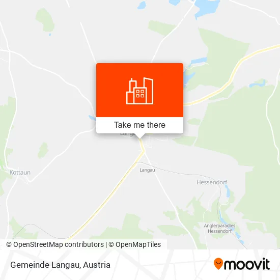 Gemeinde Langau map