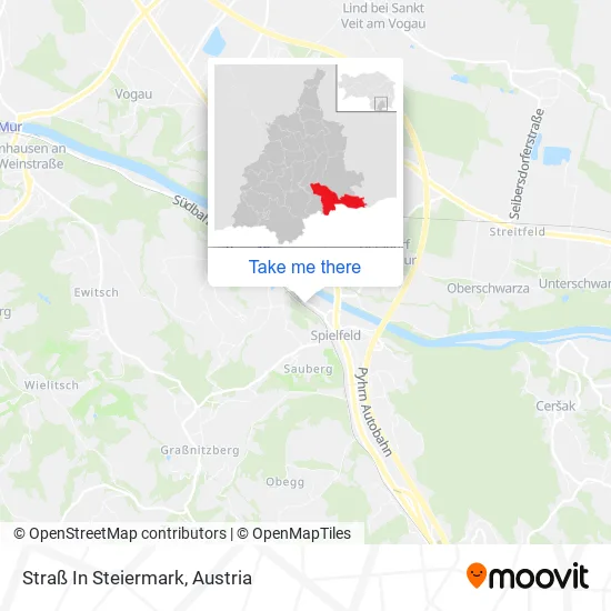 Straß In Steiermark map