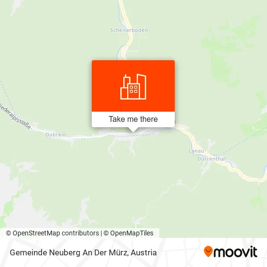 Gemeinde Neuberg An Der Mürz map