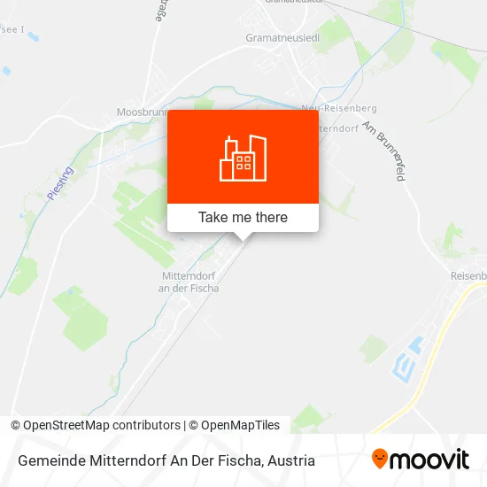 Gemeinde Mitterndorf An Der Fischa map