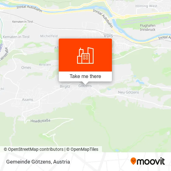 Gemeinde Götzens map