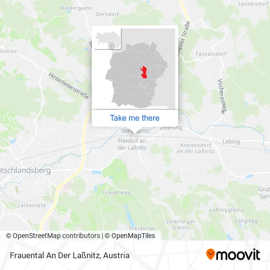 Frauental An Der Laßnitz map