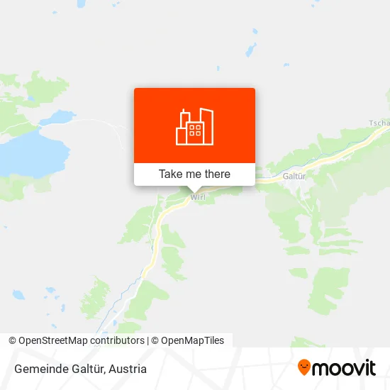 Gemeinde Galtür map