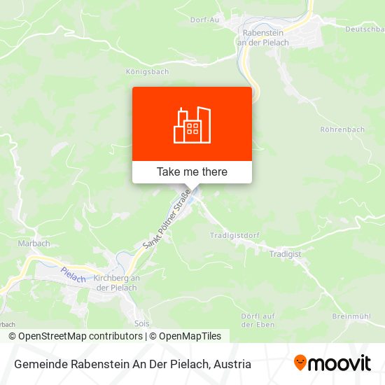 Gemeinde Rabenstein An Der Pielach map