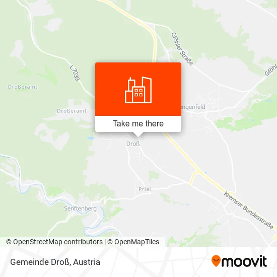 Gemeinde Droß map