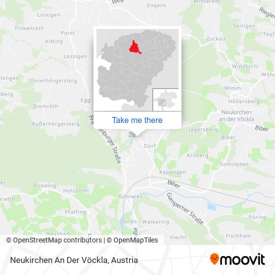 Neukirchen An Der Vöckla map