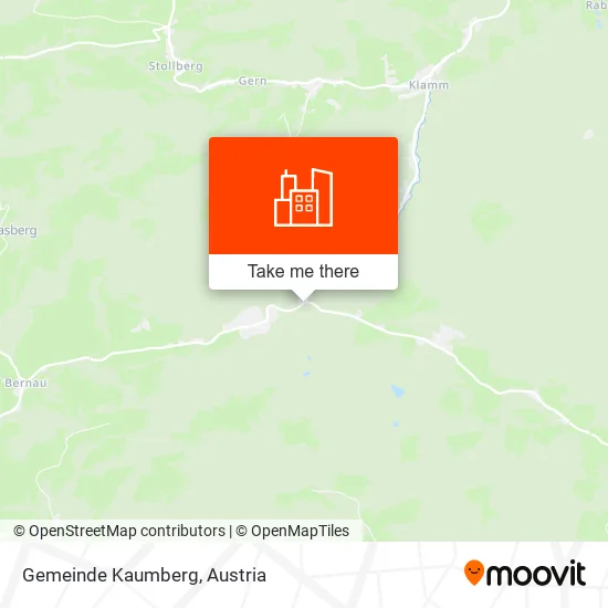 Gemeinde Kaumberg map