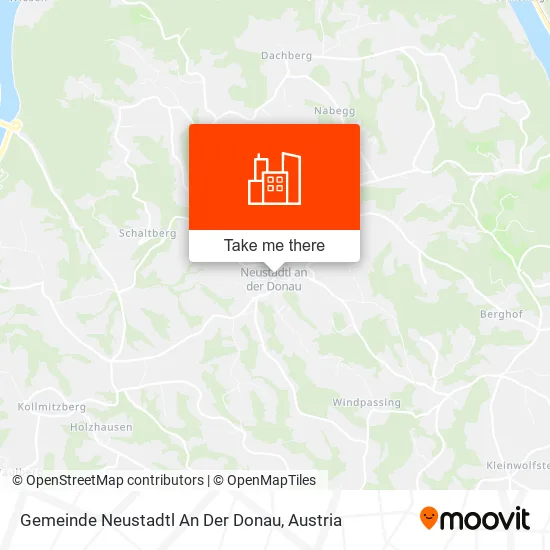 Gemeinde Neustadtl An Der Donau map