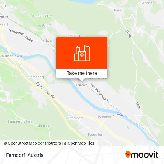 Ferndorf map