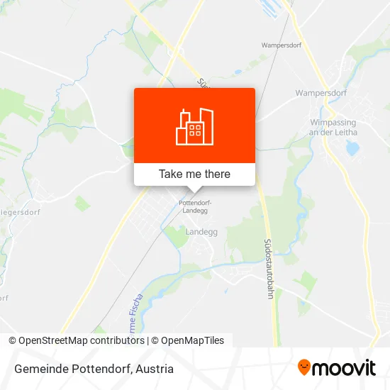 Gemeinde Pottendorf map