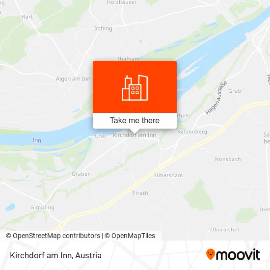 Kirchdorf am Inn map