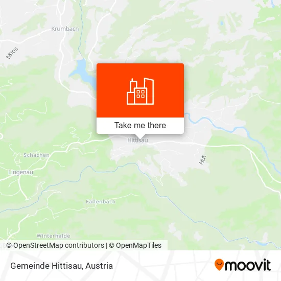 Gemeinde Hittisau map