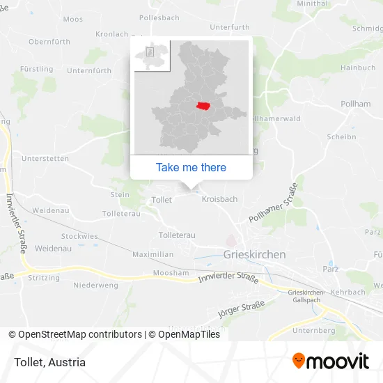 Tollet map