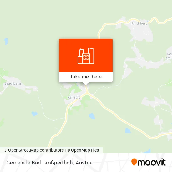 Gemeinde Bad Großpertholz map