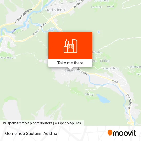 Gemeinde Sautens map