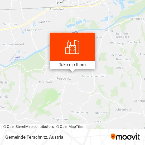 Gemeinde Ferschnitz map