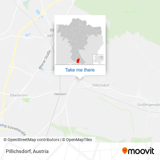 Pillichsdorf map