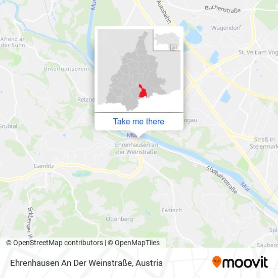 Ehrenhausen An Der Weinstraße map