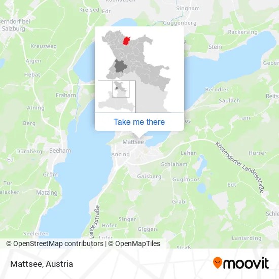 Mattsee map