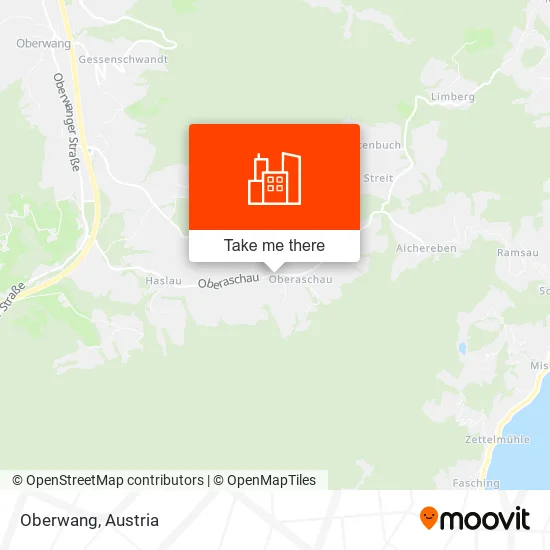 Oberwang map