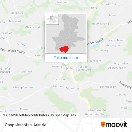 Gaspoltshofen map
