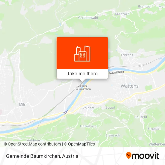 Gemeinde Baumkirchen map