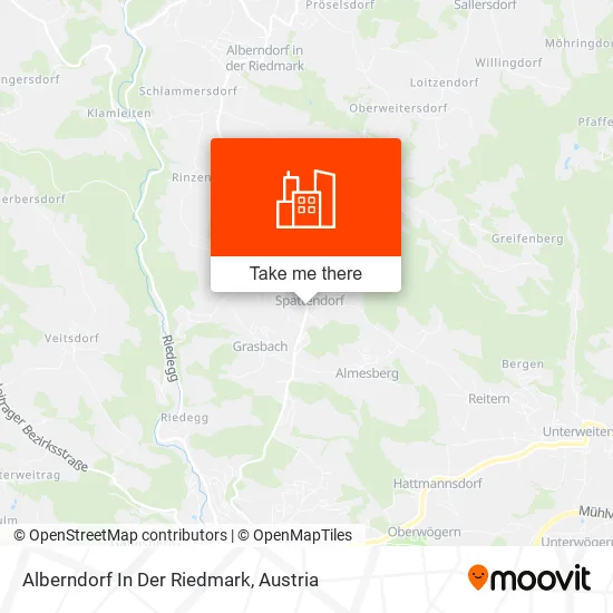 Alberndorf In Der Riedmark map