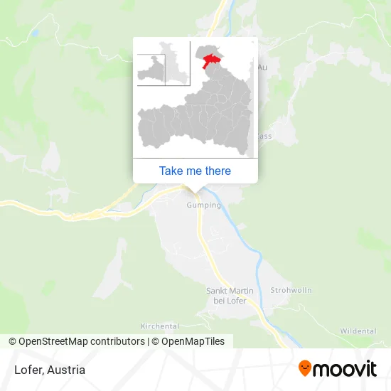 Lofer map