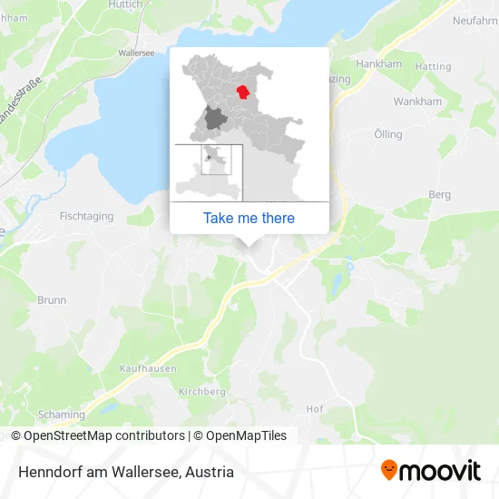 Henndorf am Wallersee map